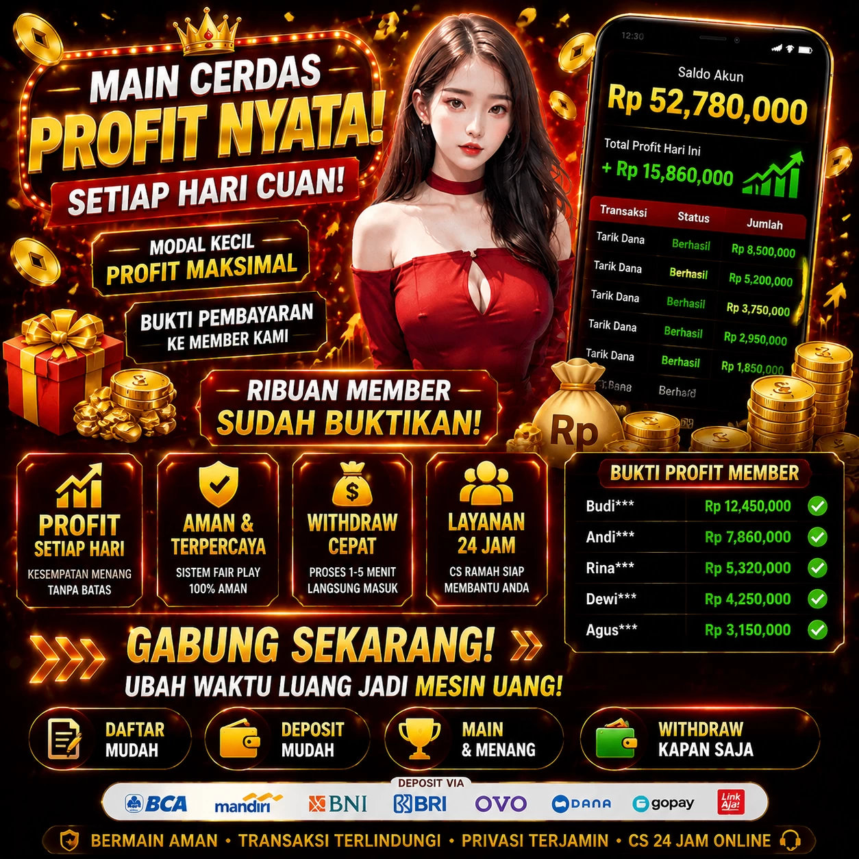 Screenshot Proses Instalasi winstand APK